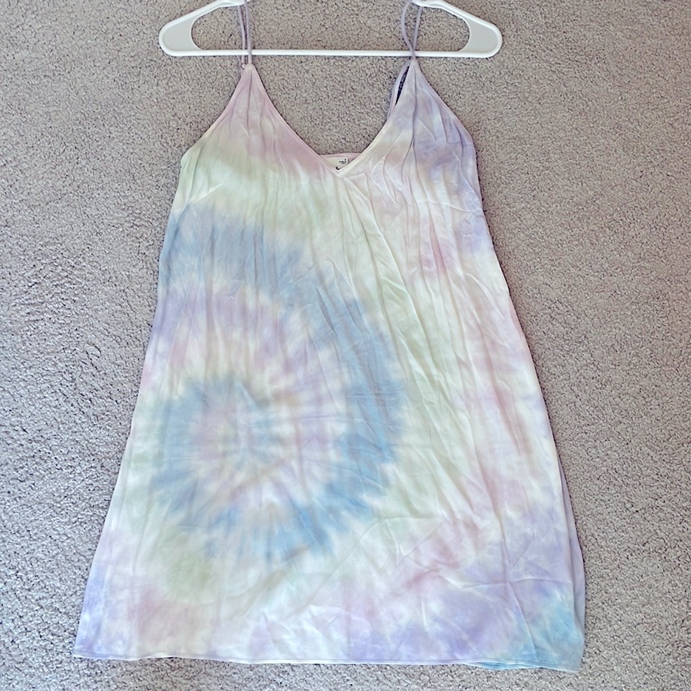 Wilfred Free Tie-Dye Slip Dress Size S